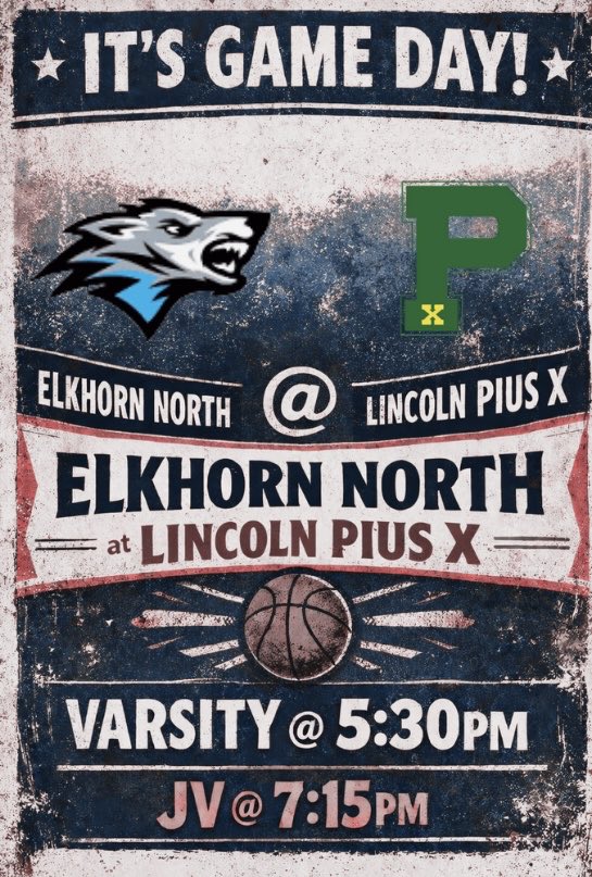 ElkhornNorthGBB's tweet image. “From tip-off to buzzer, passion never fades. Let's work!” 🏀🔥 #wolves