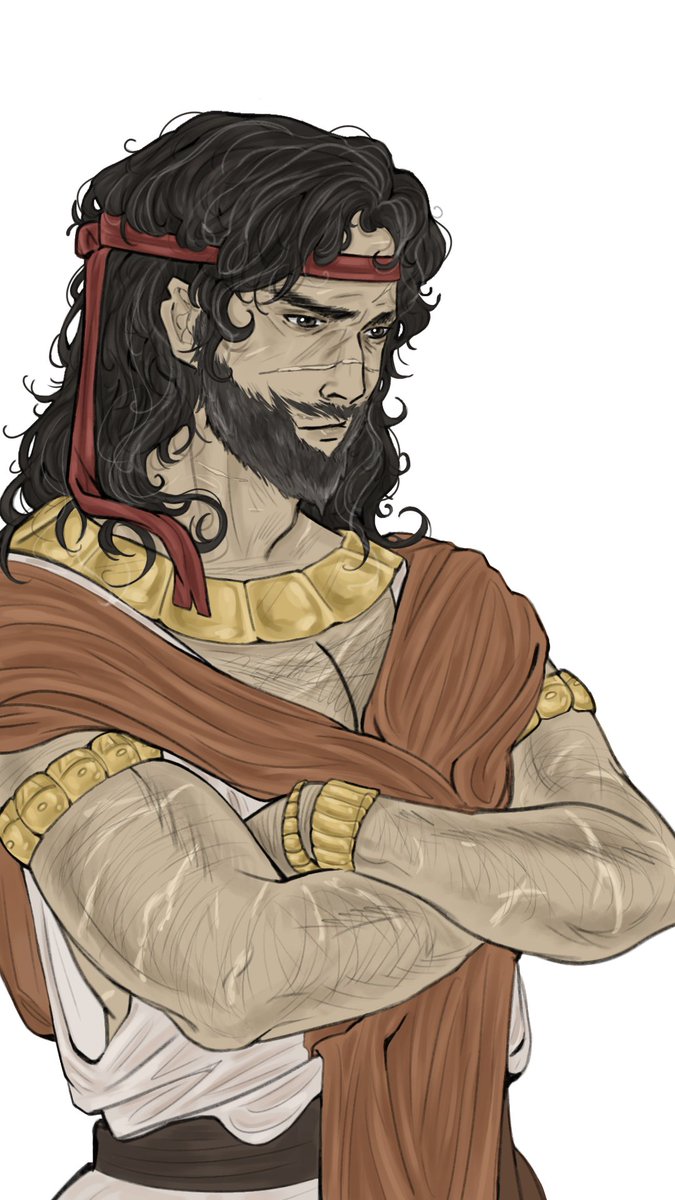 dad and son 
#epicthemusical #odysseus #telemachus