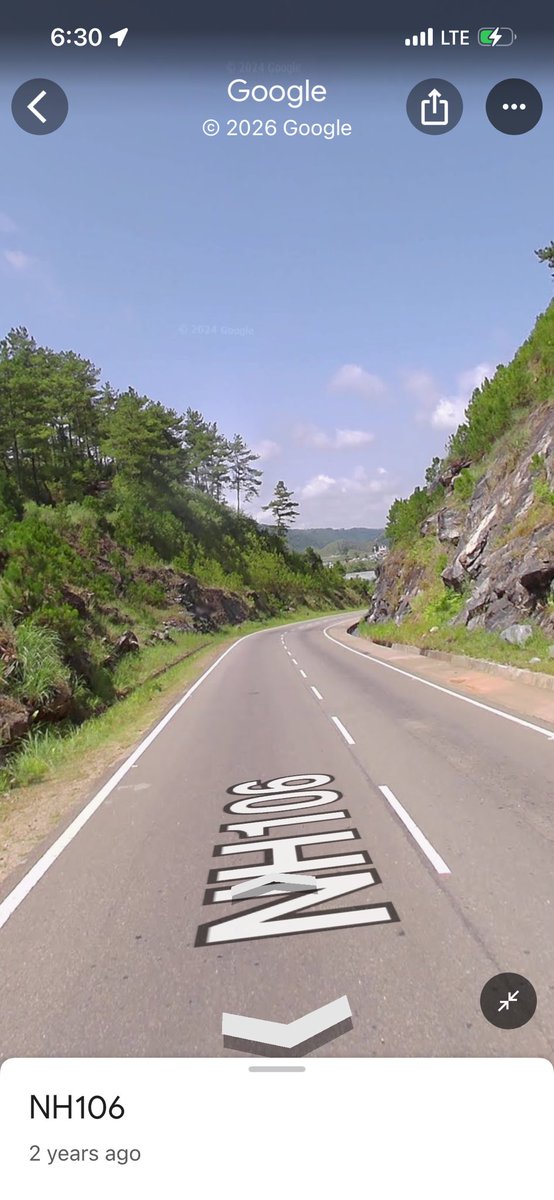 Pic 1 - Highway in Davos, Switzerland 🇨🇭 

Pic 2 - Highway in Meghalaya, Bharat 🇮🇳 

Pic Source - Google Maps
