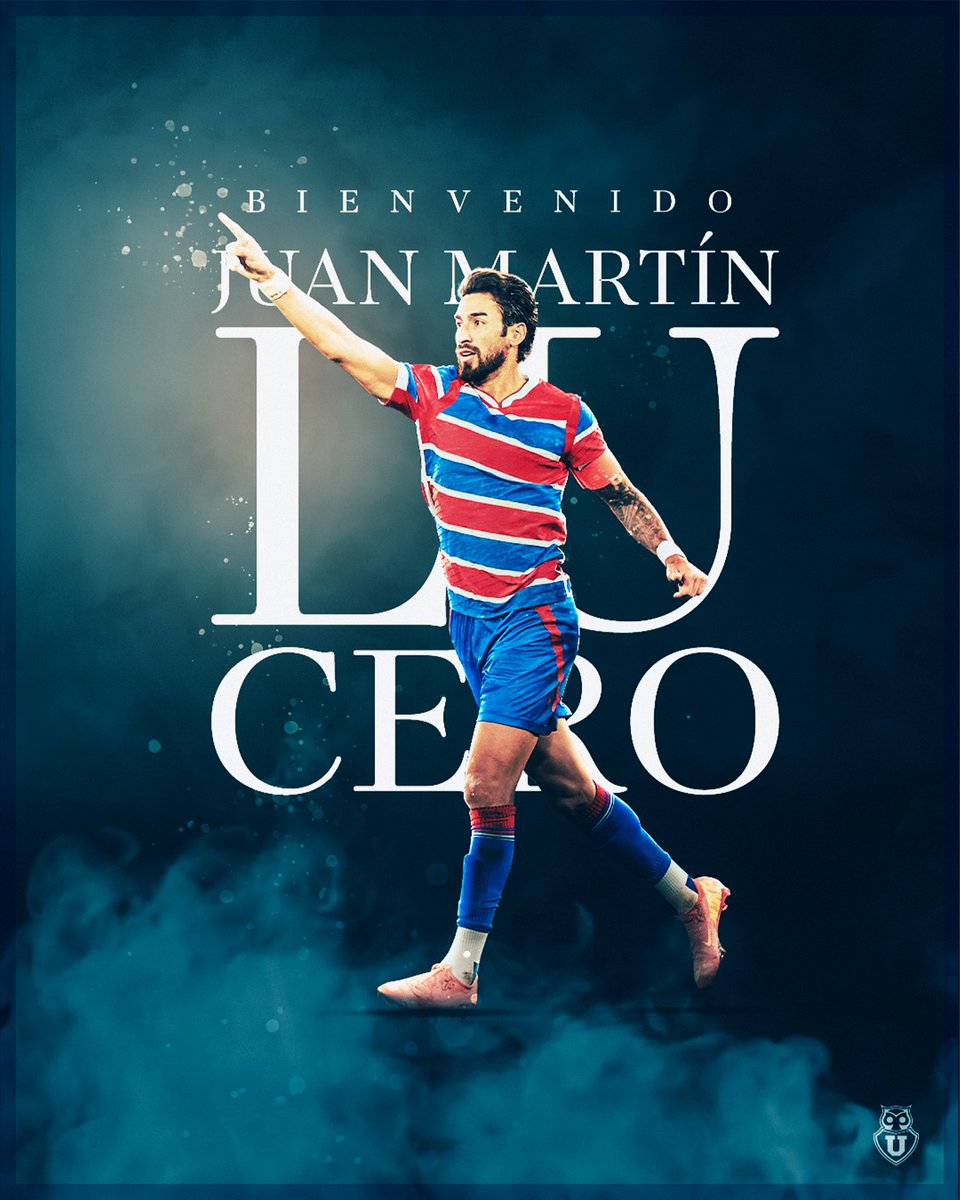 udechile's tweet image. Bienvenido a Universidad de Chile, Juan Martín Lucero 🤘🏼
Que sea una gran temporada juntos, Gato 🔵🔴
