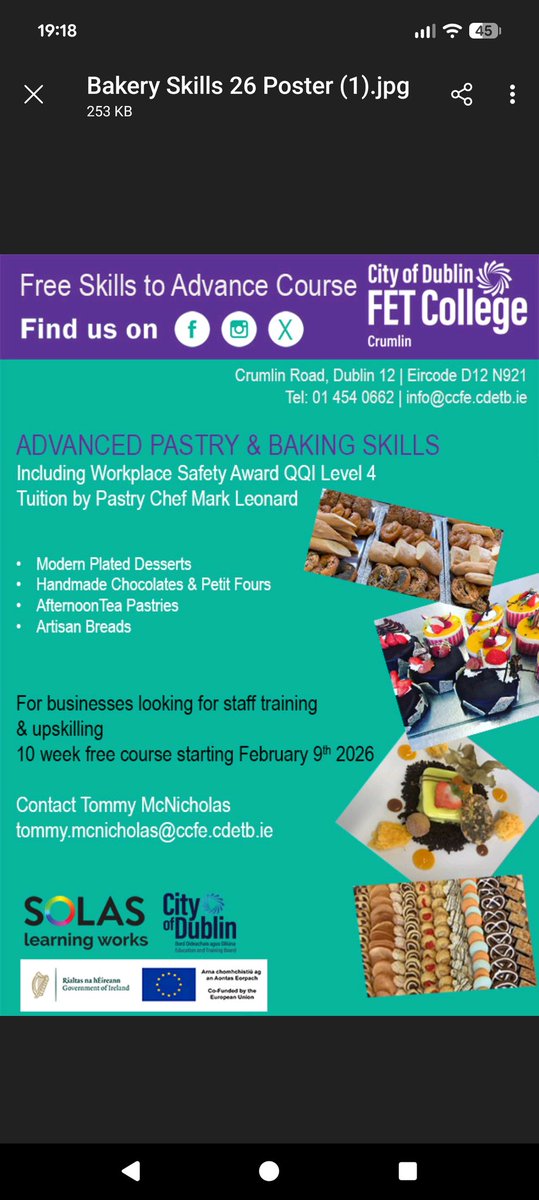 Crumlin College tweet media