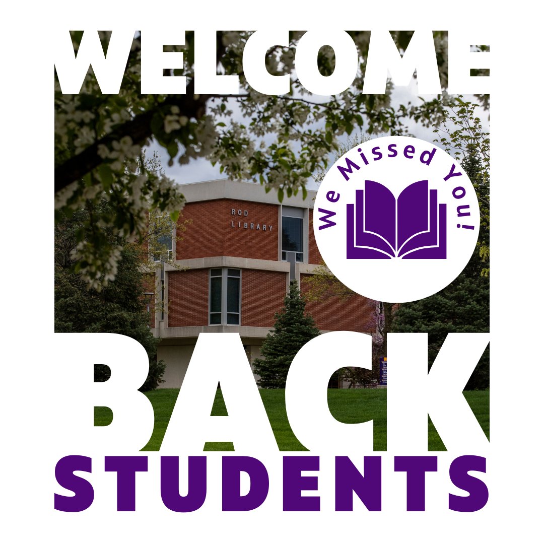 Welcome back! We missed seeing you on campus and hope you had a restful winter break. Let’s get the semester started!📖💫

 #WelcomeBack #CampusLife