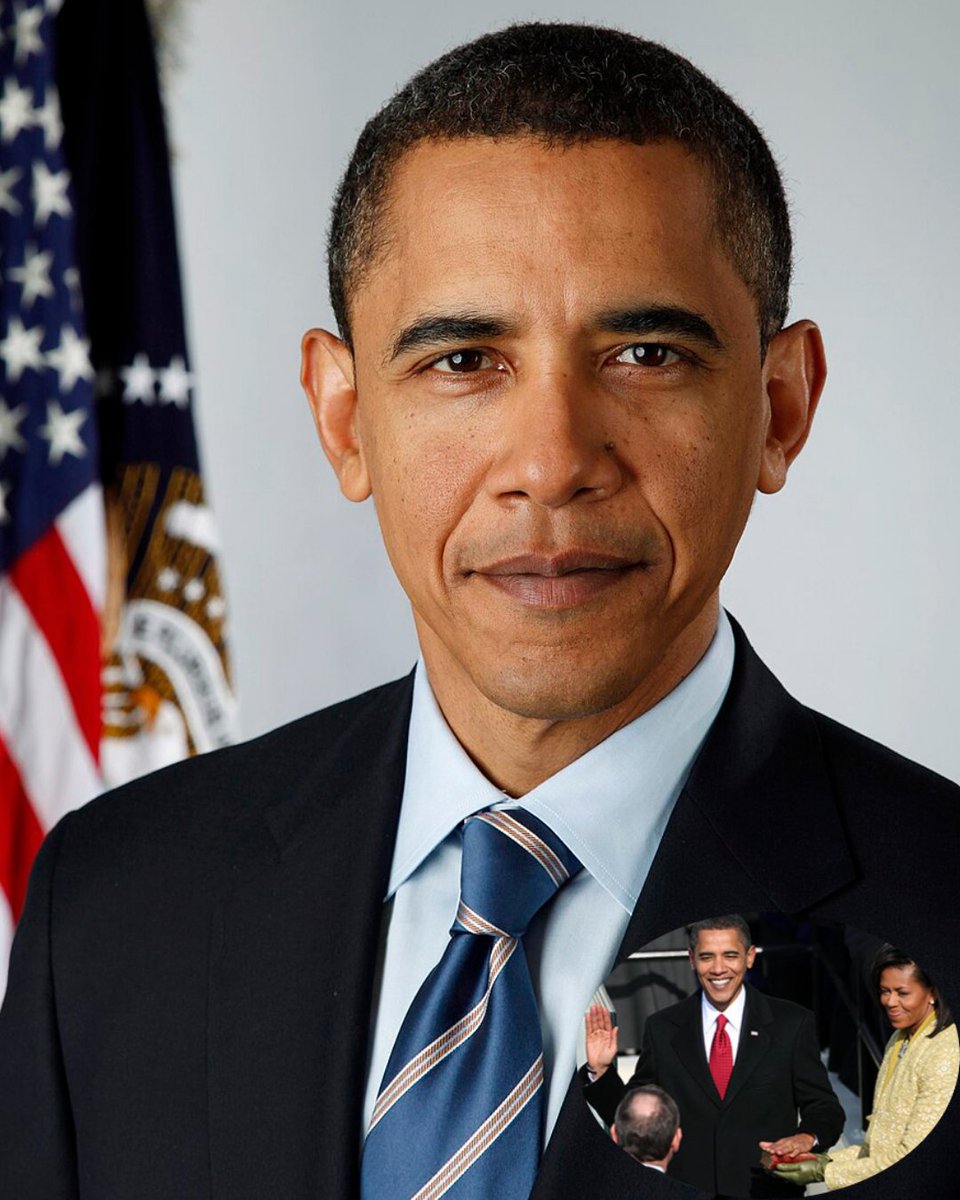 BlackMediaHub's tweet image. On this day in 2009, Barack Obama was inaugurated and became the 1st Black President of the United States.