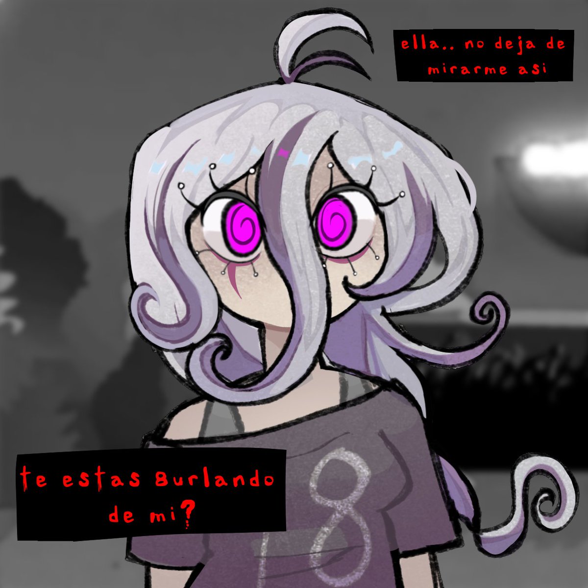 pwnkss's tweet photo. CAMWITCH WEEK 
Día 1: Primer encuentro 

esa amiga que llega temprano 

#camwitch #camwitchweek #FNAFHS #FHS https://t.co/UrqS8liuHf