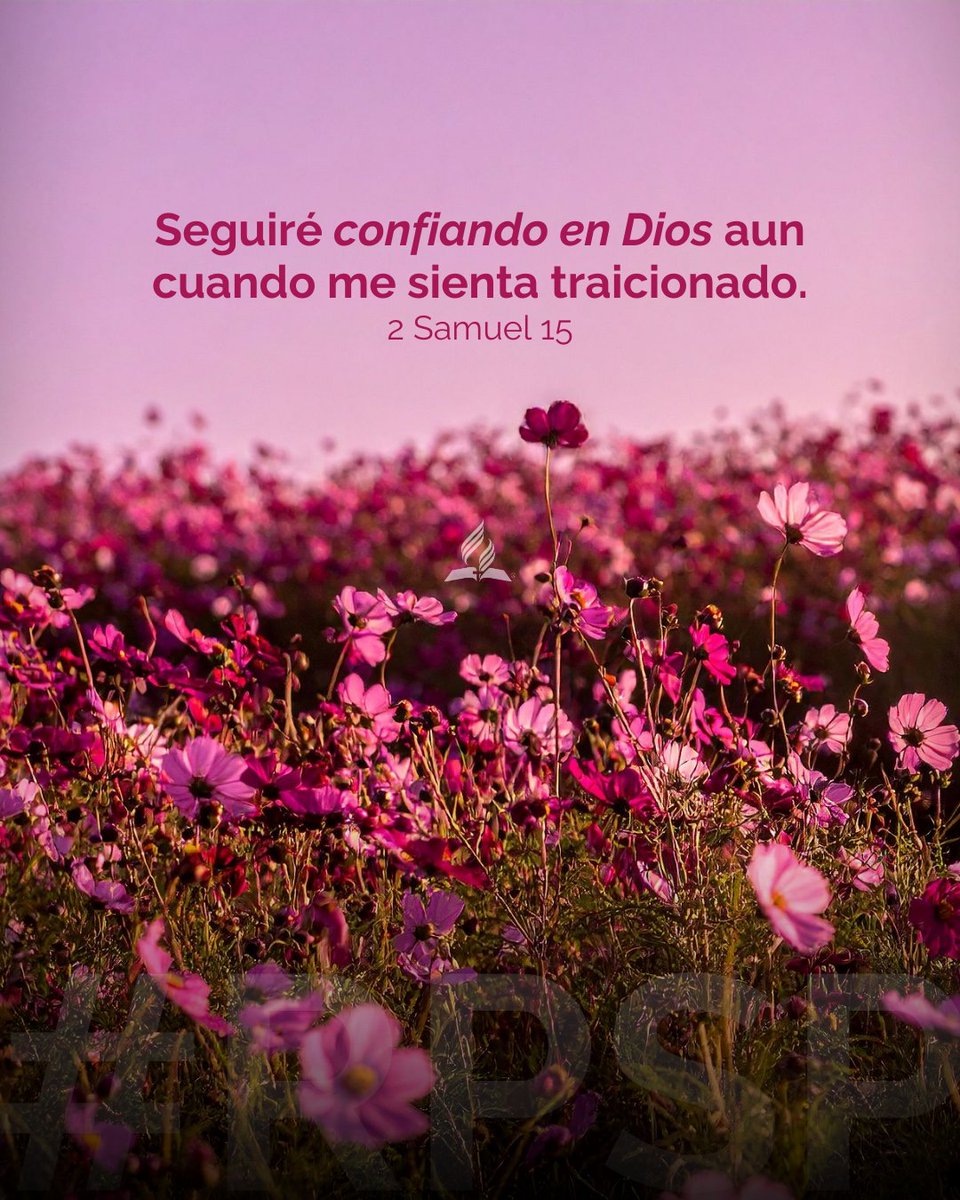 iasdsudamerica's tweet photo. 👉 “Seguiré confiando en Dios aun cuando me sienta traicionado.”
Aunque todo cambie, Dios sigue firme a tu lado. 🙏
🤗🙏🏼 #RPSP #PrimeroDios #2Samuel15
📖 🎧 Escucha este RPSP: https://t.co/lOMR6xzhgL https://t.co/e2cpo7dHKe