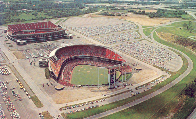 nut_history's tweet image. Harry S. Truman Sports Complex from the 1980's