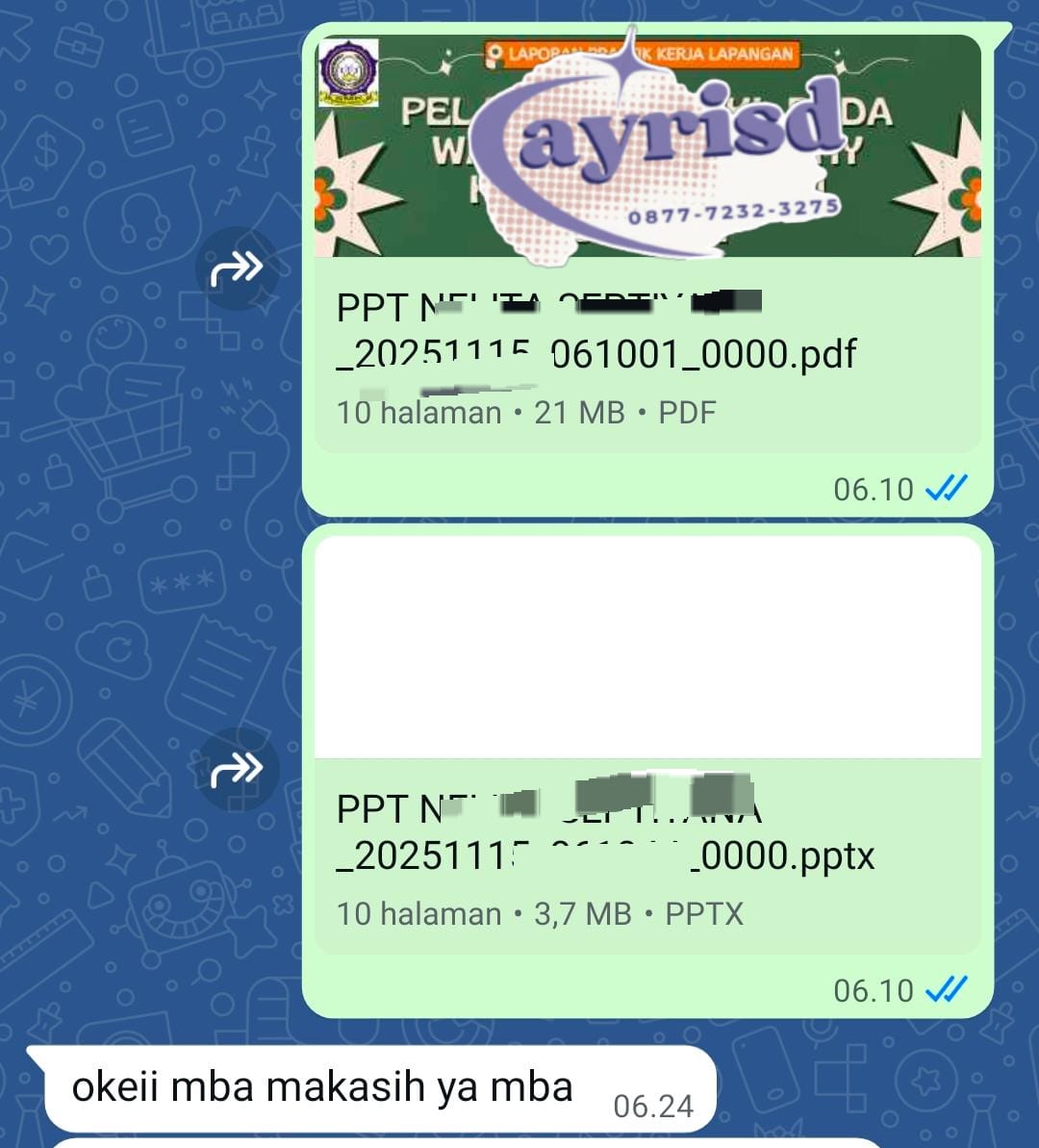Ayris || Open cek turnitin 6k tweet media