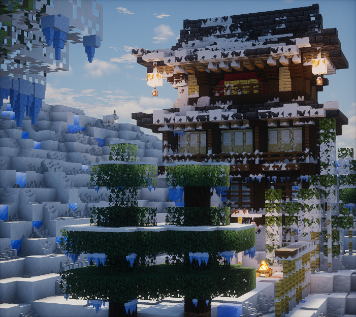 nasunomanimani's tweet image. wip
MODを使った建築を練習中
（MOD作者：@UrotansPlaygroo さん）
#Minecraftbuilds #minecraftmods