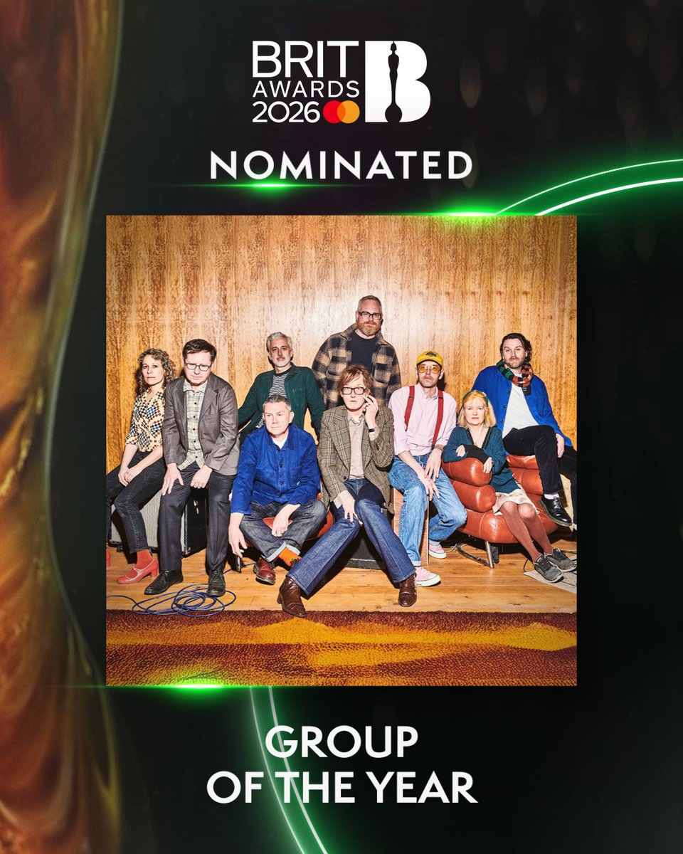 welovepulp's tweet image. Pulp are thrilled to discover that we have been nominated for Group of the Year at the Brit Awards.

Winners will be announced at the @BRITs ceremony on Saturday 28 February 2026. 

#britawards #alreadywinners #groupoftheyear