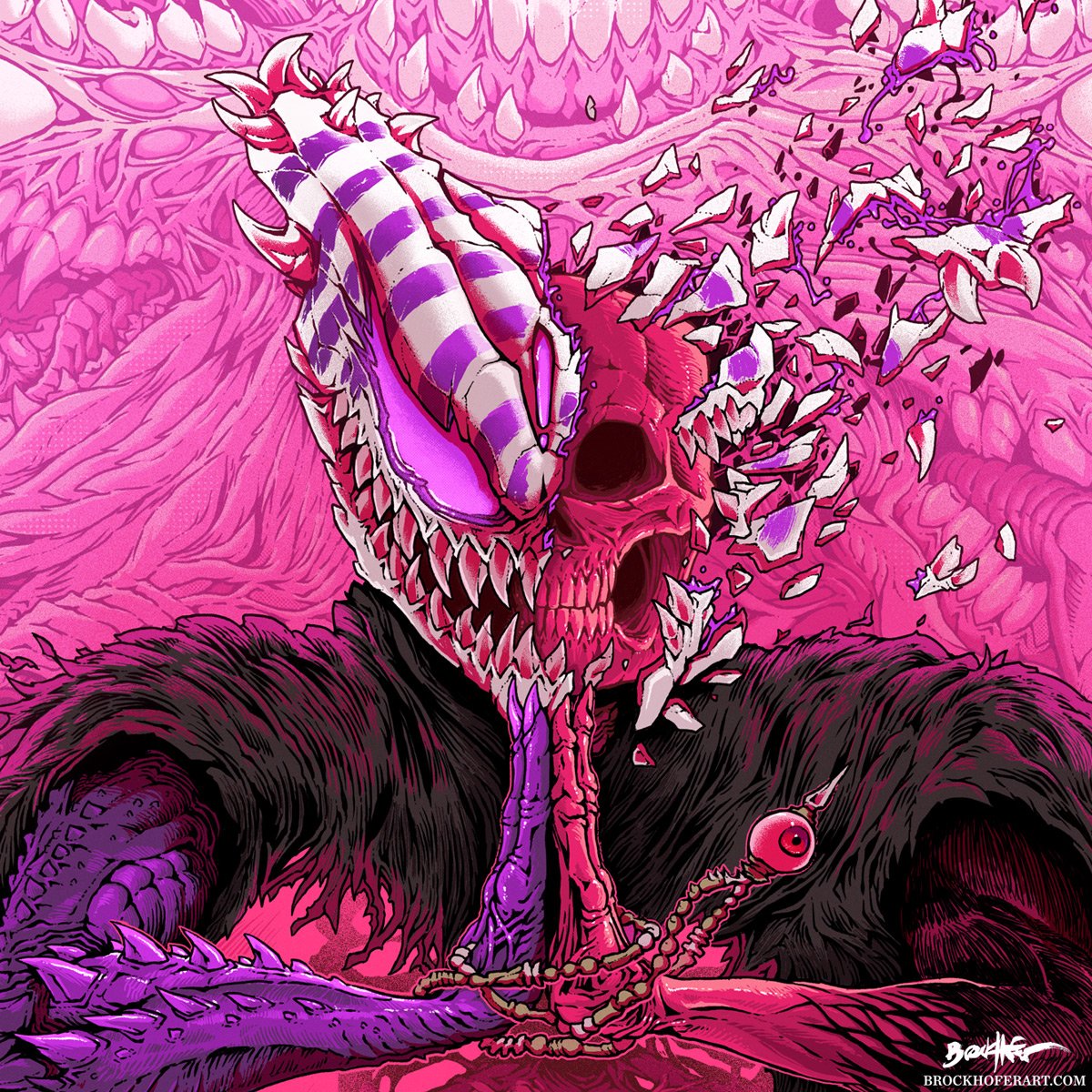 brockhofer's tweet photo. New EP cover art for Ghengar. https://t.co/LUQupkqRdY