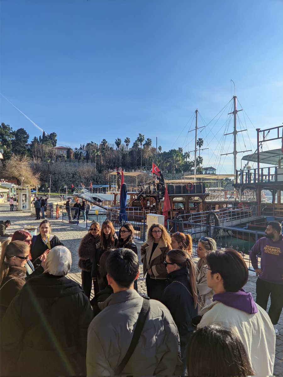 Delightful Winter Chronicles Day 3. First day of the classes started with great enthusiasm. Total of 6 courses are offered in Delightful Winter 2026. The tour of the day was beautiful Antalya Citadel. 
<a href="/drmaydin/">Prof. Dr. Mustafa AYDIN</a> <a href="/IAUKampus/">İstanbul Aydın Üniversitesi</a>