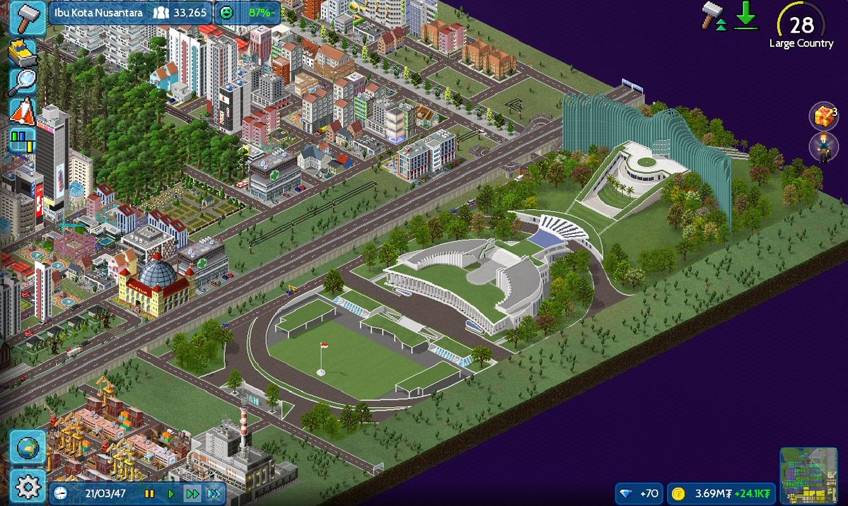 Pamer kemegahan IKN dan Istana Batman di Theotown. Hidup IKN, Hidup J*kowi