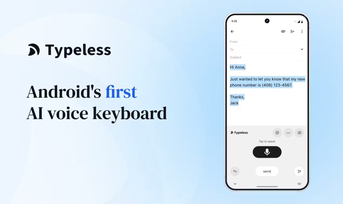 Android voice keyboard