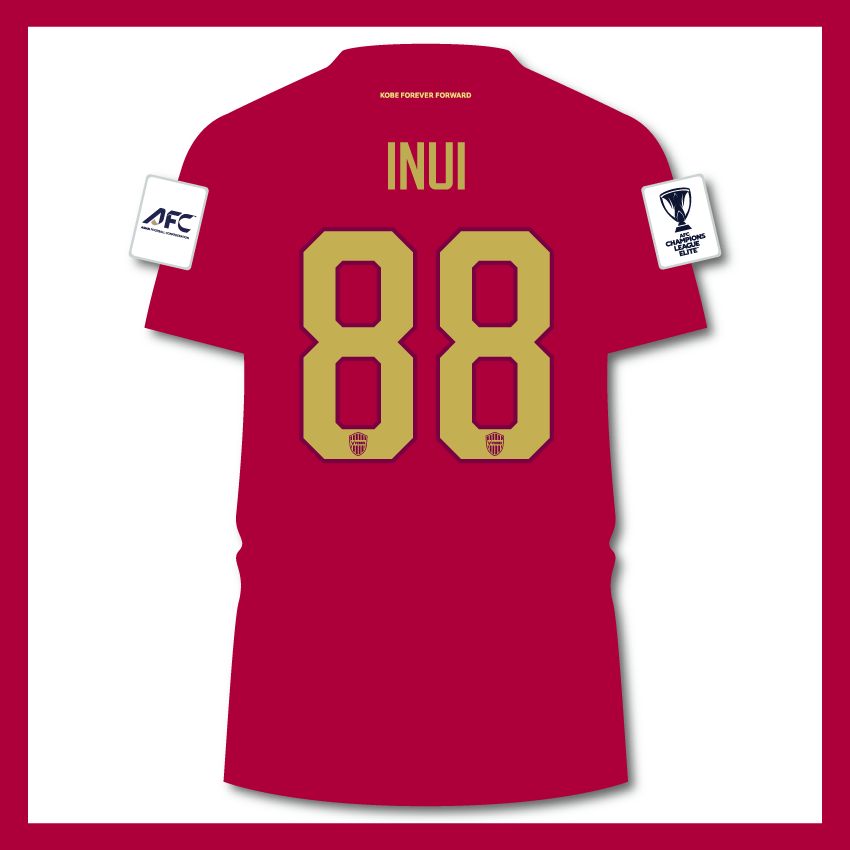 2025/26 ACLEユニフォームに、新加入選手のネーム＆ナンバーが追加され