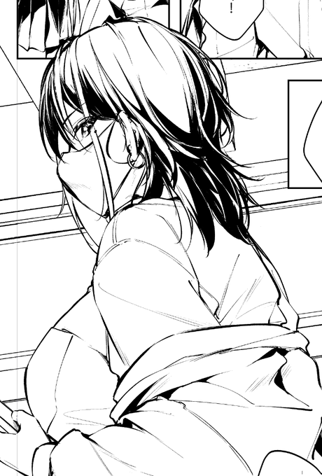 ペン入れ中です!