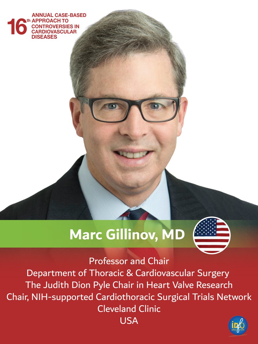 CVConfUAE's tweet photo. Meet our Featured Speaker - Marc Gillinov, MD | Cleveland Clinic | USA
Check out the AGEDNA: https://t.co/X6pB1Xp5II
Register now and learn from the best @ https://t.co/zFSUfYwNDK

#CVUAE2026 #ClevelandClinic #FeaturedSpeaker #CardiologyConference #HeartHealth #IPEevents https://t.co/o6Ld1ToEXd