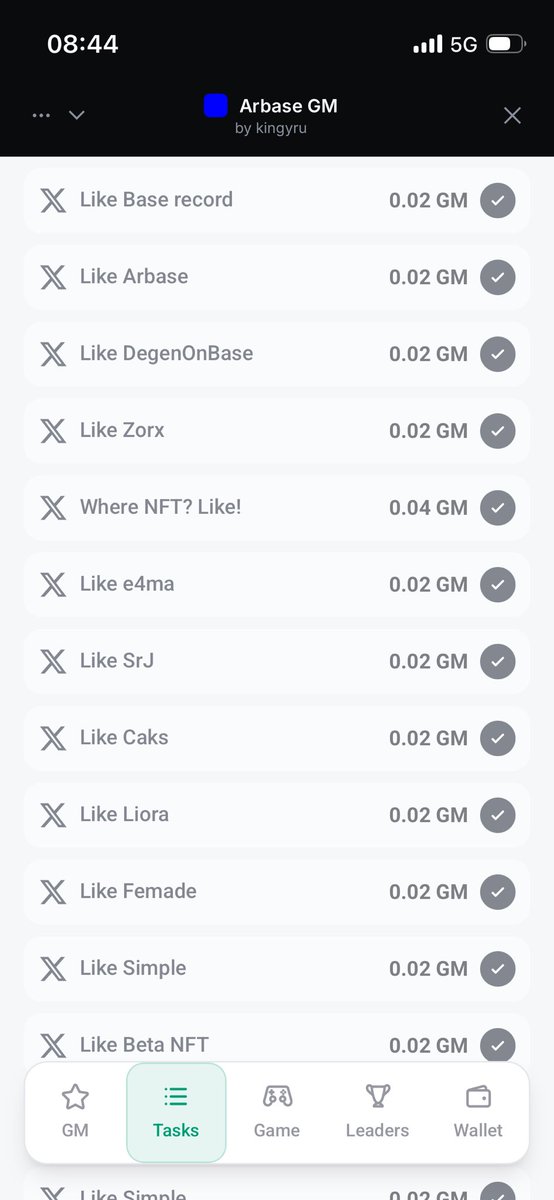 foluswago's tweet photo. day 8 reminder!
shit ton of tasks to do today for sum GM, get to it. 
currently about to break into top 80 on the leaderboard. 😼
top 50 got rewarded yesterday, who knows maybe the prize range will increase, it’s not too late to tap in. https://t.co/AlXl3KDZCK