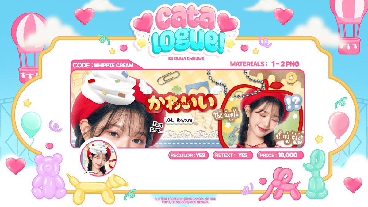 littleddoe's tweet image. ♡  . .  ⨳ 💌 help retweet?  tYsm!  ₊˚

⊂⊃ 🛝🍎 𖠗 heMloo ⑅ ☘️ マ kenalan yuk sama katalog baru oLiviA yang bernama "whippie creamy" ミ🎡 bantu ospek ia gucY  . .  🐥🍭 ⑅ kalau ada yang tidak aman ☆̲ boleh dm baik—baik ⁉️ ⸝  maaCi  ᐢ..ᐢ 

꒰  #zonauang #zonaba ꒱