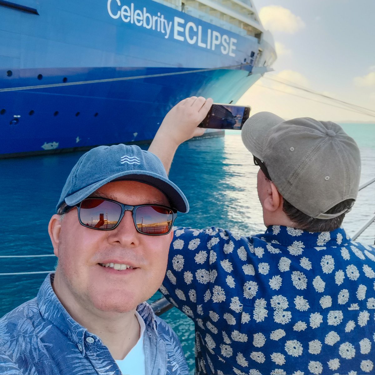 Let's take a selfie... #cruise #travel #cruisetotravel #celebrityeclipse <a href="/CelebrityCruise/">Celebrity Cruises</a>