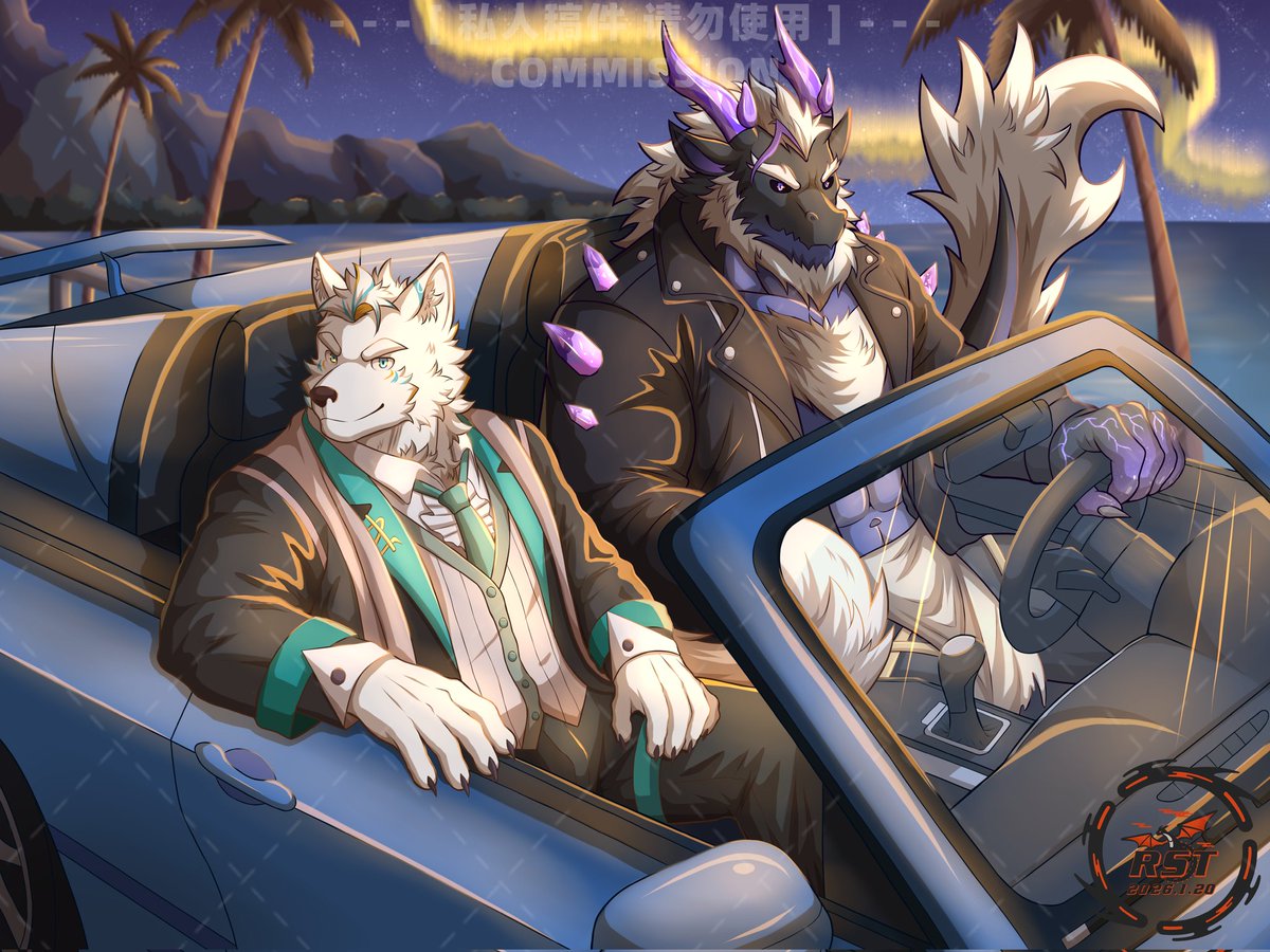 RST73521930's tweet photo. 委托36
兜风

私人委托，请勿私自使用～
#furry #兽人 #福瑞 #福瑞控 https://t.co/PJ9cJzQFzn