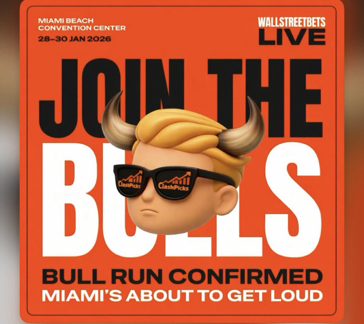 Meet up with me at the 1st #crypto event of the year in Miami South Beach  👇👇👇👇👇 https://t.co/FCL8j9apEk @wallstreetbets