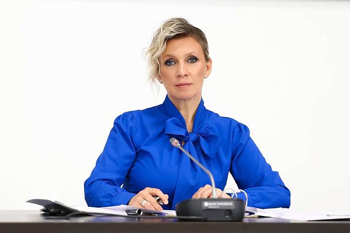 EmbassyofRussia's tweet image. #Zakharova: Neo-Nazi Kiev regime keeps manifesting its terrorist nature and becoming ever more dehumanised.

❗️ From Jan 1 to 12, at least 152 Russian civilians were affected by Ukrainian shelling and drone attacks. 
45 people were killed, incl 3 children.

#KievRegimeCrimes