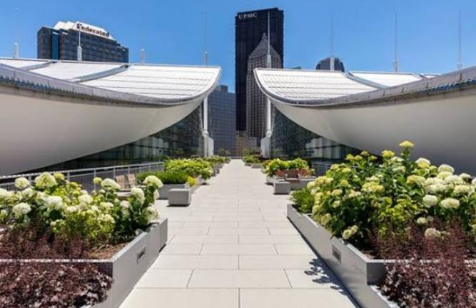 Departing from the typical "Black Box" convention center model, is the David Lawrence Convention center (DLCC). 
Architect: Rafael Vinoly 
📍 Downtown Pittsburgh, USA
#Sustainability 
#Architecture