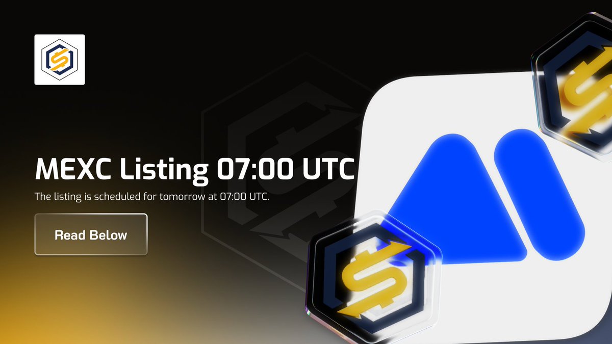 MEXC publishes the official EDOM listing announcement today. 🔥

Trading goes live tomorrow at 07:00 UTC.

👉Check @MEXC_Official: mexc.com/exchange/EDOM_…

👇Join the Airdrop + campaign to share 100,000 $EDOM and 45,000 USDT!

👉mexc.com/token-airdrop/…

Please follow only