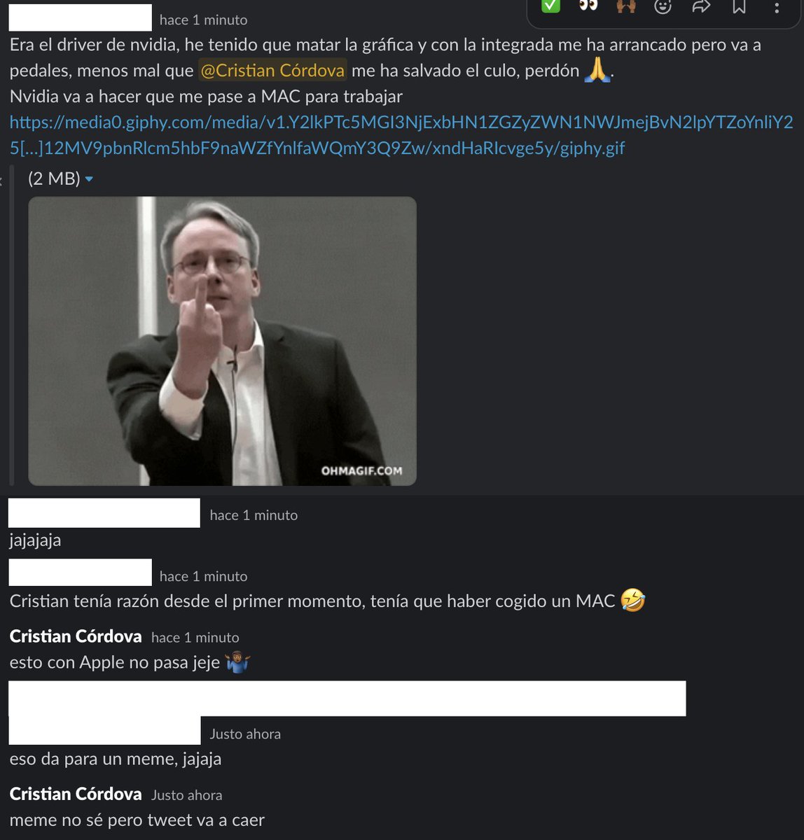 Cristian Córdova 🐧 tweet media