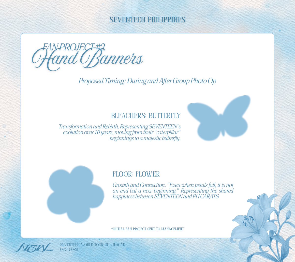 seventeenphil's tweet image. SEVENTEEN NEW_ in BULACAN...

FAN PROJECTS?! 😳

Filo Carats! 💎 Attention here ‼️‼️

The upcoming concert on March 21, 2026 won't be complete without the surprises we give the boys 🙈

That being said, we prepared 3  projects that would only be possible with YOUR 🫵  HELP! 

The…