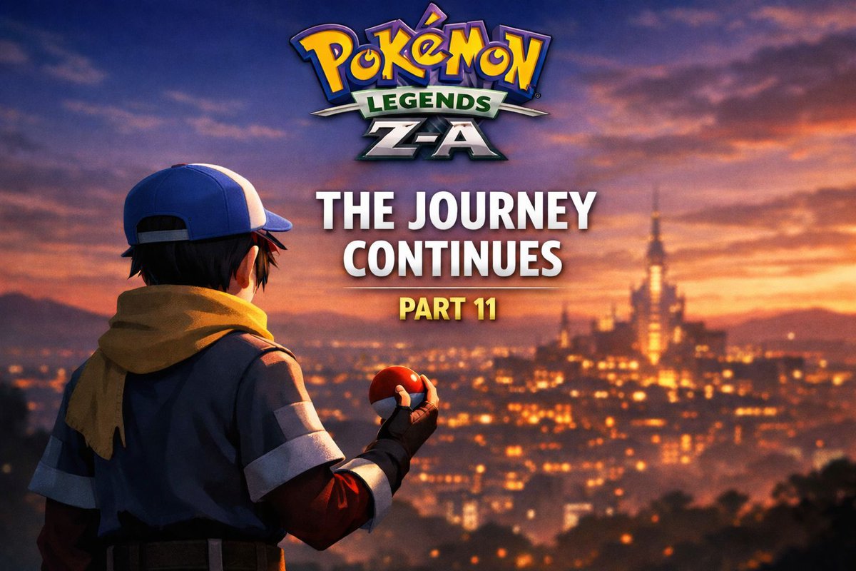 KoenInPraag's tweet image. Pokémon Legends: Z-A — Part 11 🎮

The journey continues in my story playthrough.

▶️ Watch on YouTube:
youtu.be/zTGOyyi1Y-U