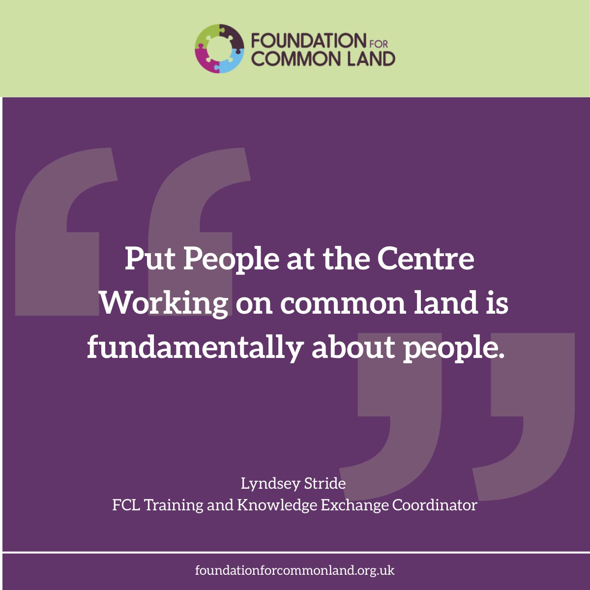 Foundation for Common Land tweet media