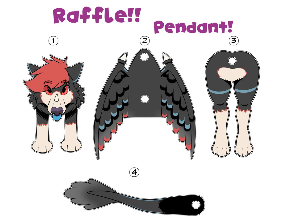 RIFA! 🎉En agradecimiento a los 2.2k seguidores🖤Será un colgante como el siguiente de tu oc
Requisitos:
- Seguirme
- Dar me gusta ❤️y rt a este tuit
- Comentar tu referencia de tu fur (no olviden esto)
Tienen hasta el 26 de Enero para entrar! Suerte a todos habrá 3 ganadores!