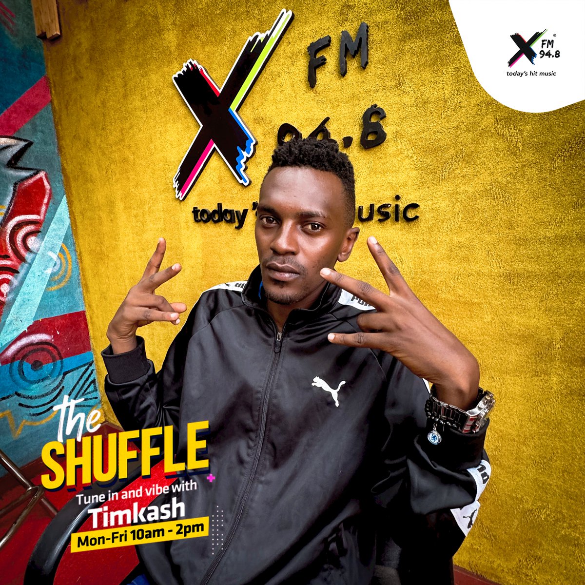 XfmUG's tweet image. Who said Tuesdays have to be boring? @starborntimkash has The Shuffle ready to spice up your mid-morning! 

Drop your song request and let’s hit play. #turnitup