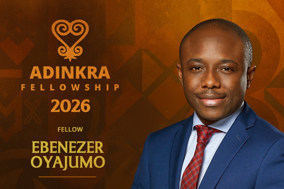 Introducing Ebenezer Seun Oyajumo , ADINKRA Fellow 2026 (Canada). Fintech entrepreneur expanding financial access for global Africans. Founder of BloomFi, Canada’s first rental-guarantee platform for immigrants, and former Kobopay leader advancing inclusion in emerging markets.