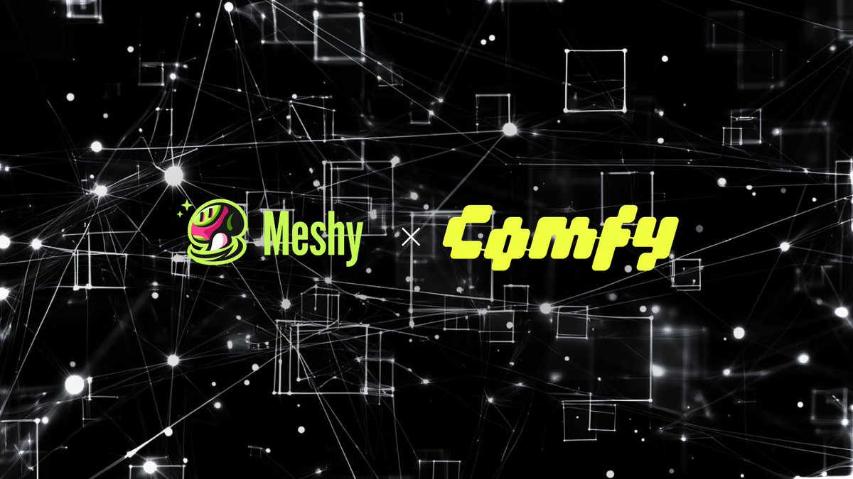🎉 Meshy 6 is now natively available in <a href="/ComfyUI/">ComfyUI</a>  Partner Nodes! 🤝

Create high-quality 3D models directly in your ComfyUI workflows with our latest improvements:
- Refined Geometry: Smoother, anatomically correct organic models.
- Enhanced Hard Surface: Sharper edges and