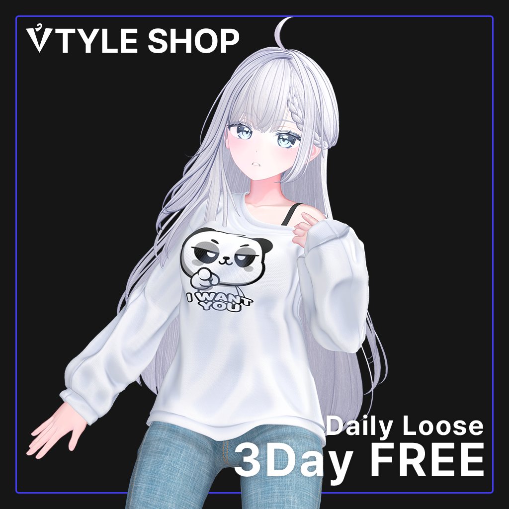 lucavrc0's tweet photo. https://t.co/PMCEgIt09d

🎁３日間限定！Vtyle Shopにて「Daily Loose」を無料配布！

会員登録するだけで無料で購入できますので、ぜひチェックしてみてください！ https://t.co/ZO9mna8eRi