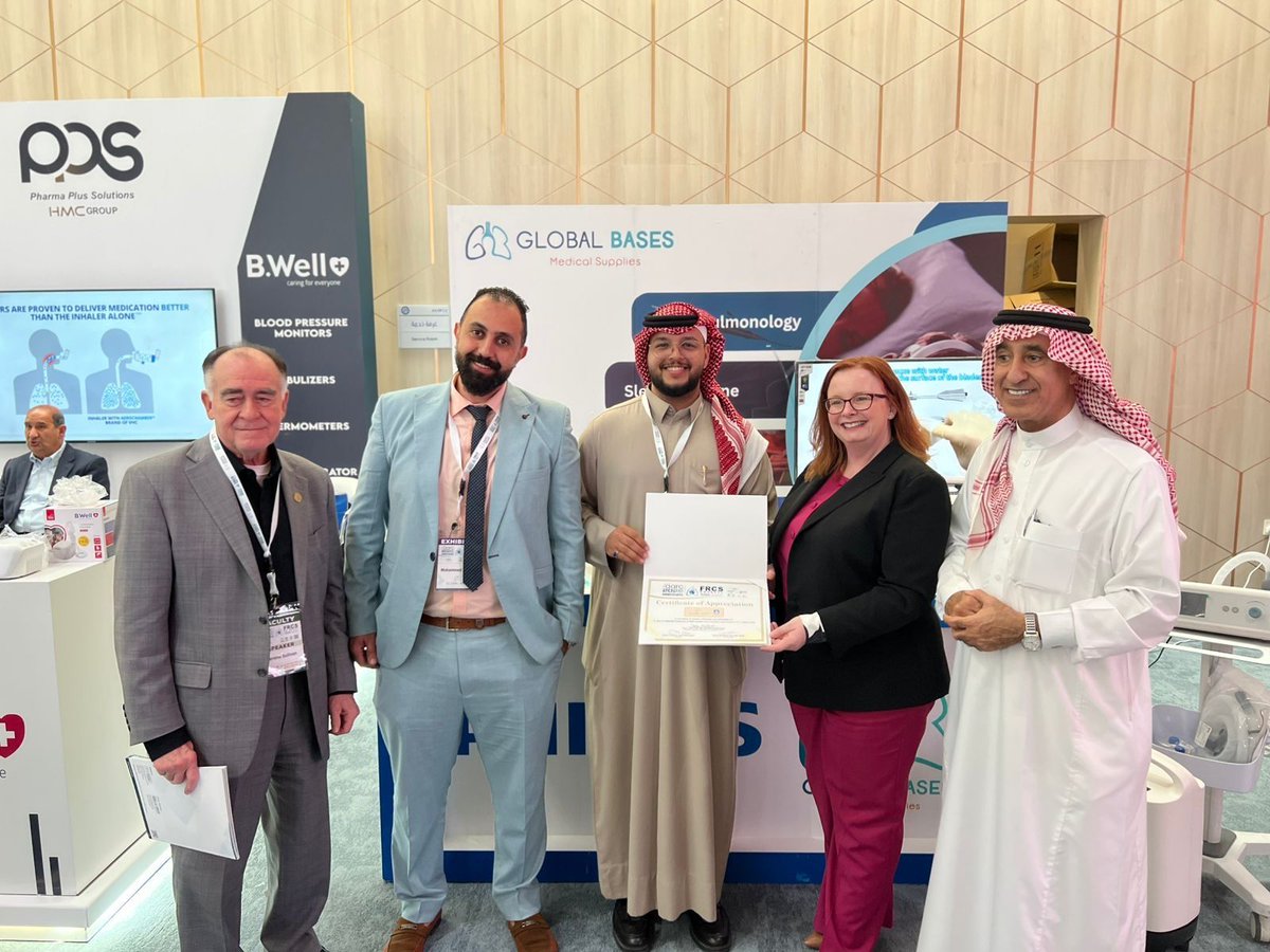 GlobalMed7's tweet photo. نفخر في Global Bases Medical Supplies (GBMED) بمشاركتنا ورعايتنا لمؤتمر
AARC 2026 / FRCS Courses are Conference في الدمام 🤝

تأتي رعايتنا لهذا الحدث إيمانًا منا بأهمية دعم المجتمع الطبي وتعزيز التعليم المستمر في مجال العلاج التنفسي، والاطلاع على أحدث الممارسات والتقنيات. https://t.co/K5omiN0BtN