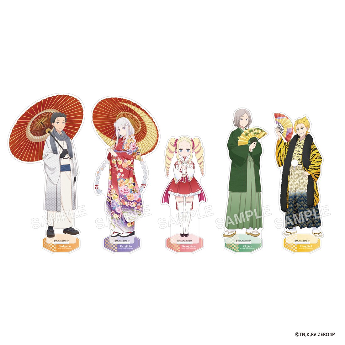 Re:ゼロから始める異世界生活　アクリルスタンド和服 ver. Re:ゼロから始める異世界生活」場面写アクリルスタンド | ワイワイワールド