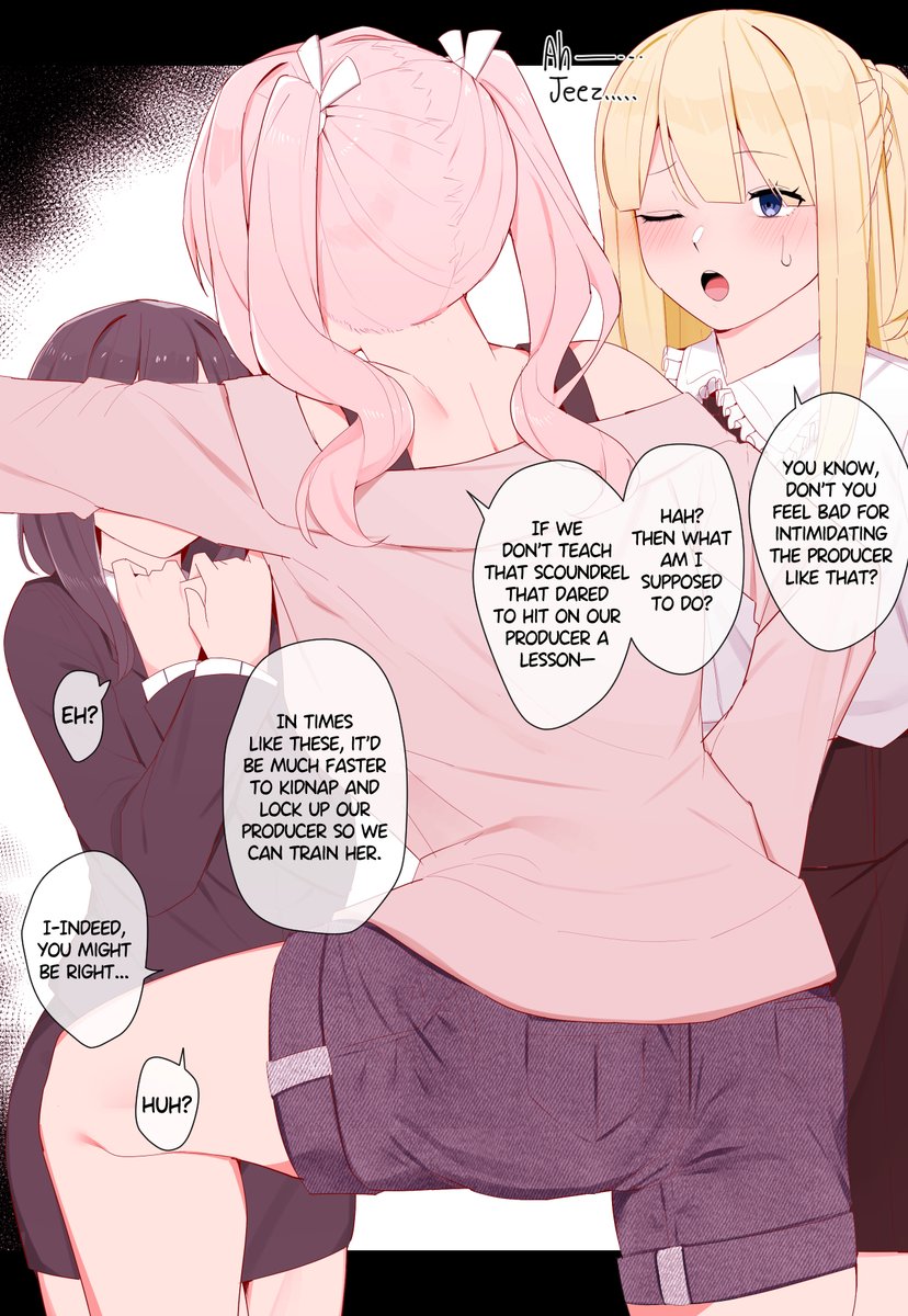 【ENG】Disciplined by Futanari Idols (1/2) 