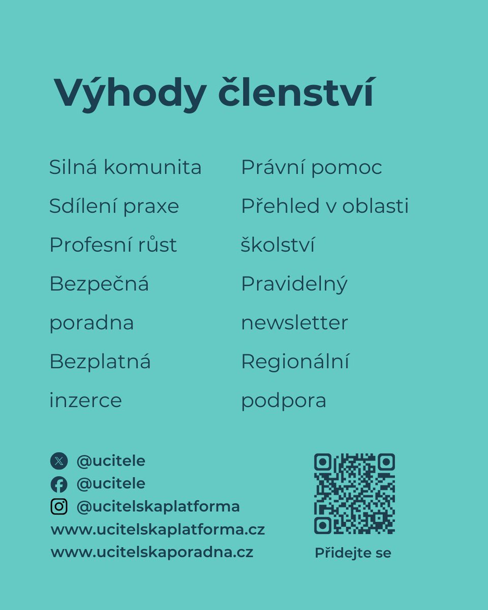 Učitelská platforma tweet media