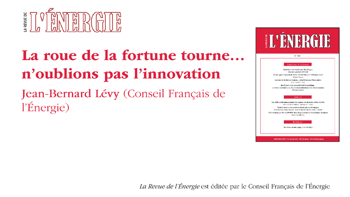 La Revue de l'Énergie tweet media