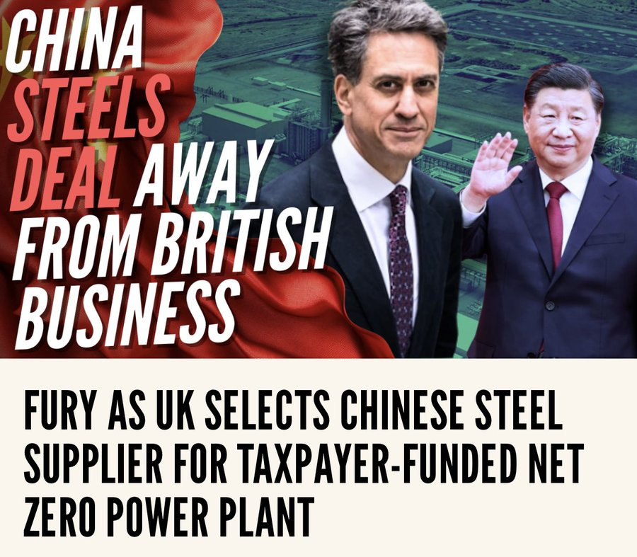 ramonagusta's tweet image. Chinese Mega Spy Embassy in London...

Chagos given to Chinese ally Mauritius 1220 miles away from it...

Beijing Barry being given £400k (for "nothing" of course)... 

...and now they select China to supply steel over Britain.

Are you joining the dots yet, folks?

#GetLabourOut