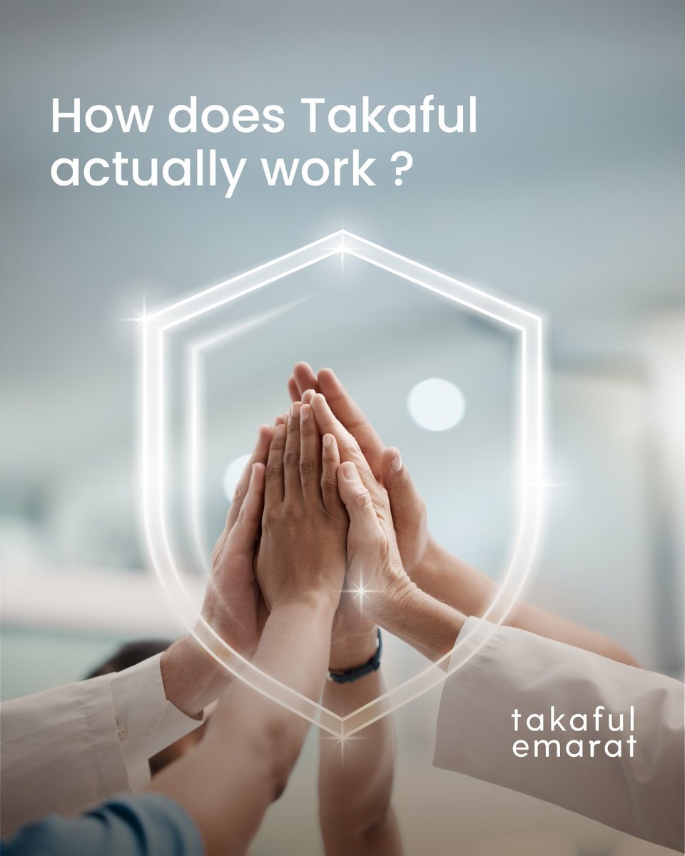 Takaful is built on mutual care and shared responsibility.

A Sharia-compliant model where communities support one another with fairness, trust, and compassion.
More than finance, it’s a philosophy of collective well-being.

#TakafulEmarat