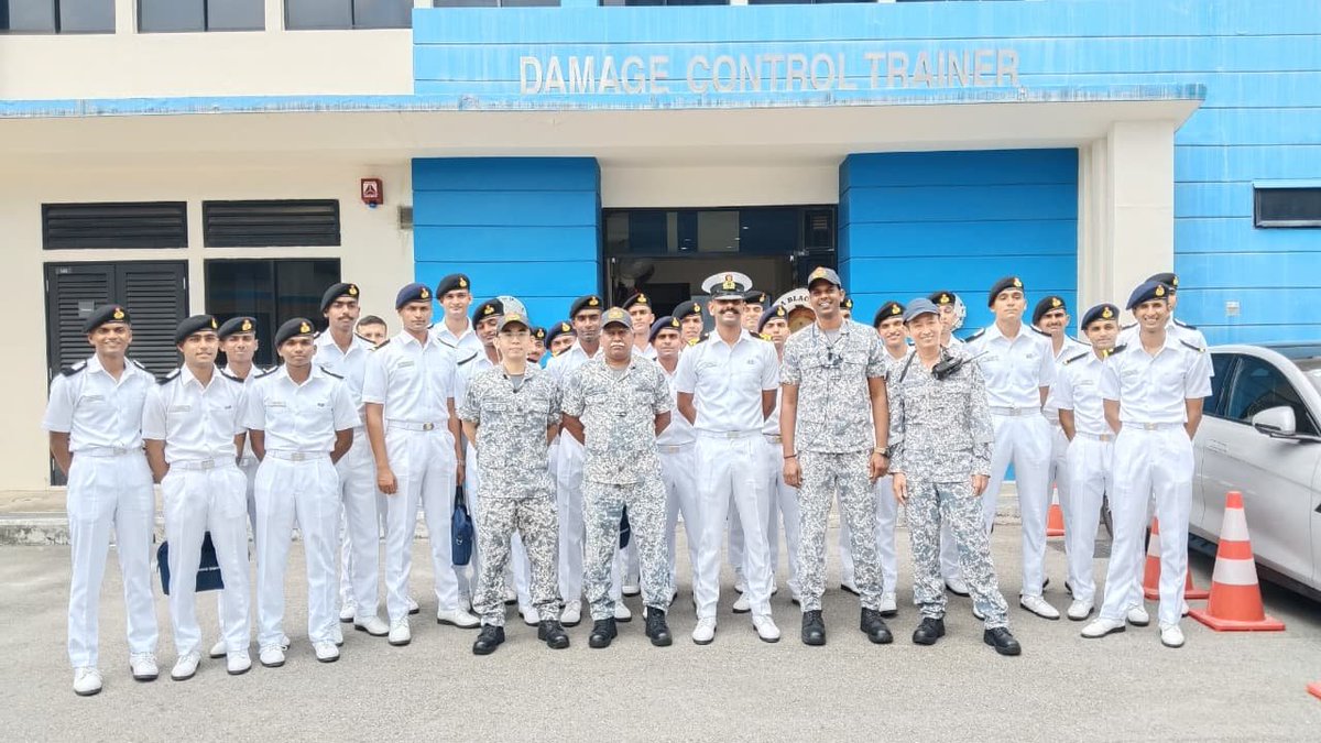 indiannavy's tweet photo. #1TS departed from Singapore on #18Jan 26 after a successful visit that included professional exchanges with #RepublicofSingaporeNavy, training sessions, cultural outreach, sporting fixtures and community engagement, underscoring six decades of India–Singapore #maritimepartnership.
The deployment reinforces #MAHASAGAR and India’s Act East Policy for advancing maritime cooperation in the region.
🇮🇳-🇸🇬 #BridgesofFriendship
#TrainingwithPurpose
https://t.co/T3Rmb4z1vX
@mindefsg @HCI_Singapore
@IN_HQSNC @SpokespersonMoD