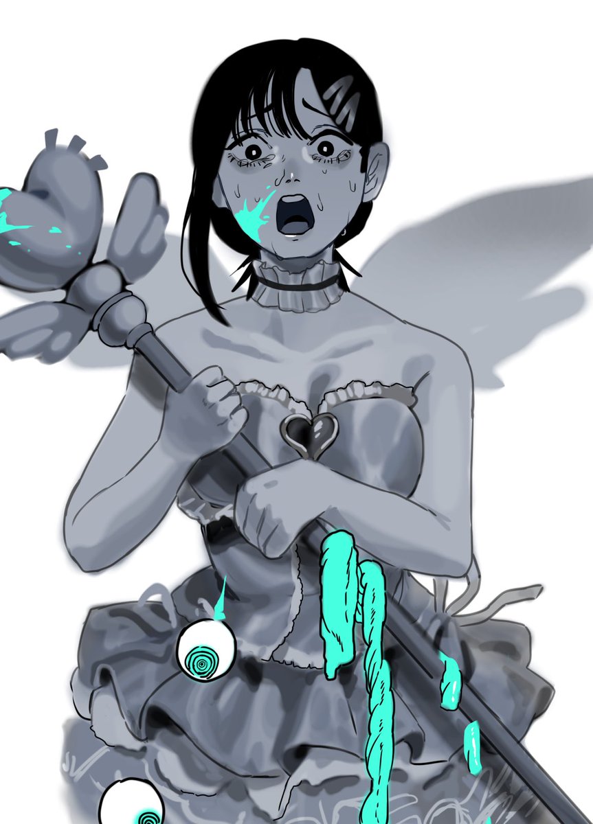 Mojiba7's tweet image. 魔法少女(？)コベニ
 #チェンソーマン  #chainsawman