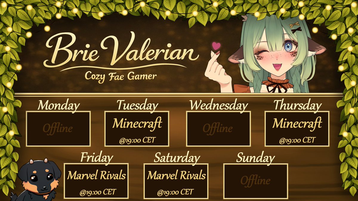 BrieValerian 🦌 Fae and Vtuber tweet media