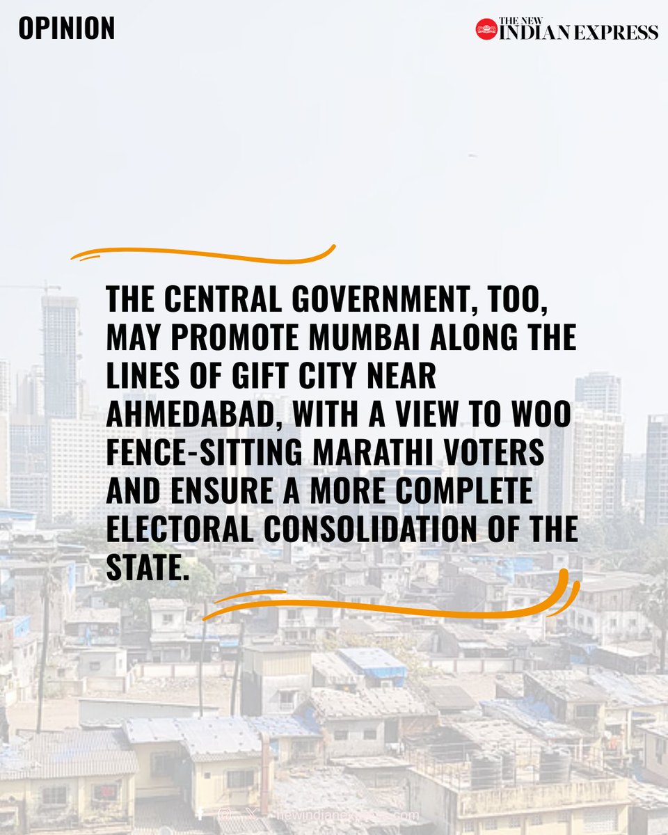 #OPINION | The Shiv Sena’s loss of the Mumbai municipality after decades reflects deeper shifts in the city’s demographics and political economy. The BJP’s hand is getting stronger as redevelopment is dispersing the vote banks of the local parties. The phenomenon of Gujaratis