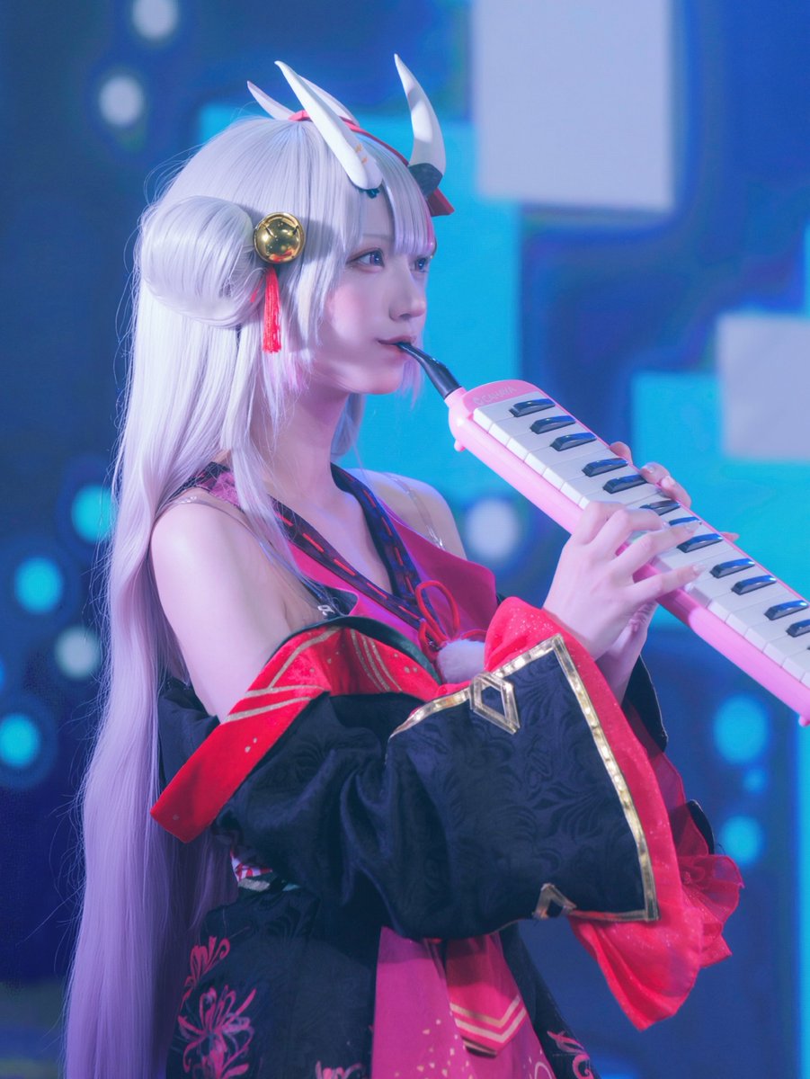 Chinetttu's tweet image. ⚠︎キャラ崩壊 

ドヤ顔で全然演奏できてない余

@miz_photo 
#ホロプレ2