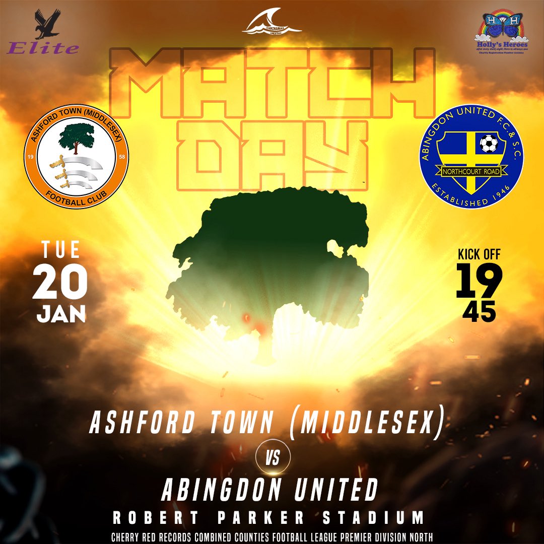 ashfordtownmx's tweet photo. 𝙂𝘼𝙈𝙀𝘿𝘼𝙔! Abingdon visit The RPS for some midweek football under the lights 🔦
🎟️ £10 adults, £5 seniors, U16s go FREE if accompanied by an adult otherwise £2.
@ComCoFL | #ASHABI https://t.co/9DZYBpX3RC